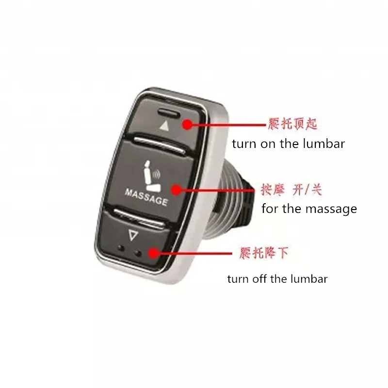 Car Seat Airbag Massage Pneumatic Air Bladder Lumbar Support System Seat Comfort System