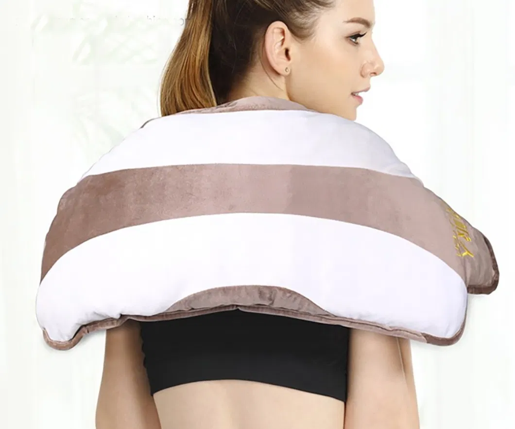 Electrical Heated Salt Bag Moxibustion Heat Therapy Massage Cushion and Warm Belly Belt